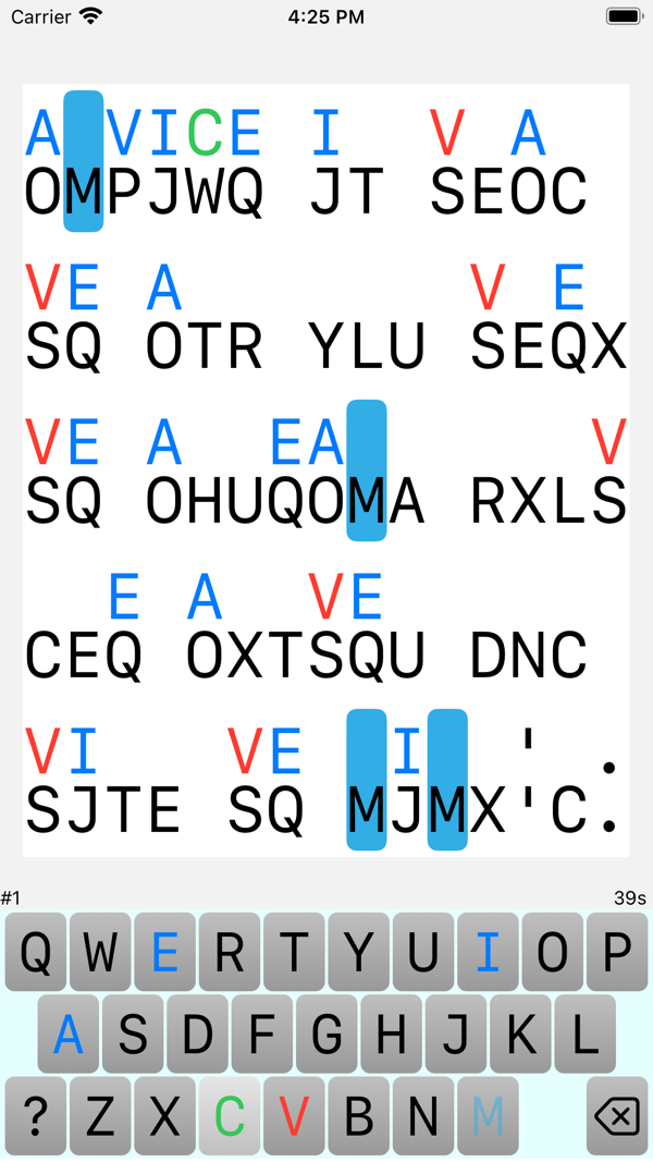 CryptoQuote on iPhone