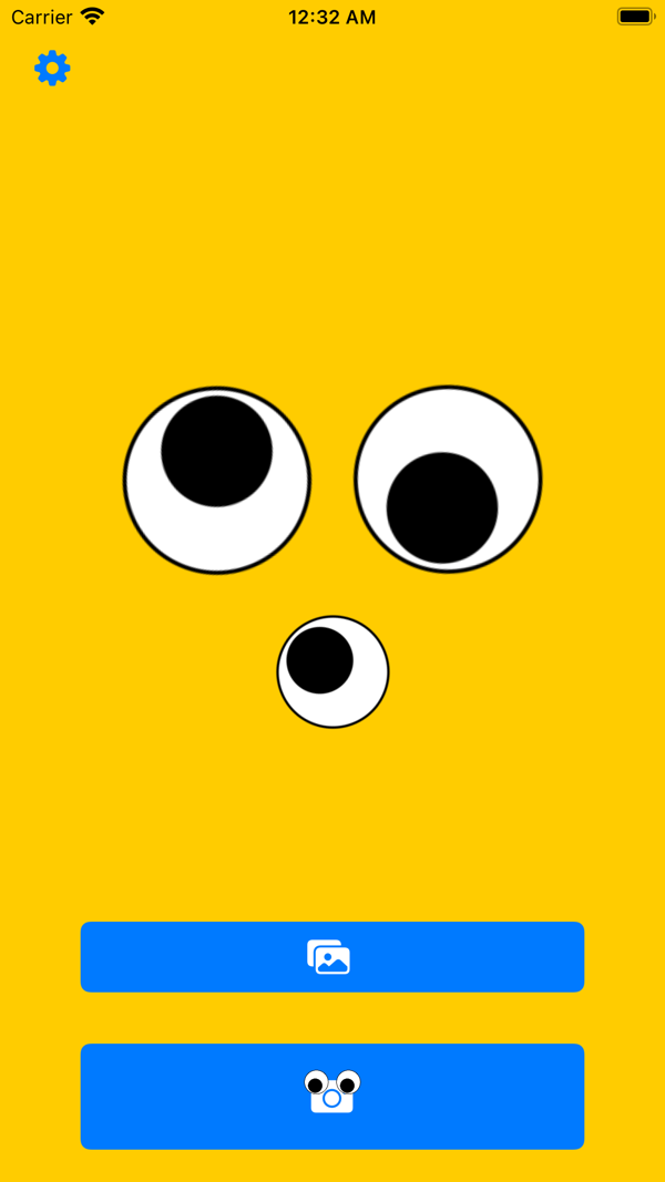 Googly Eyes on iPhone