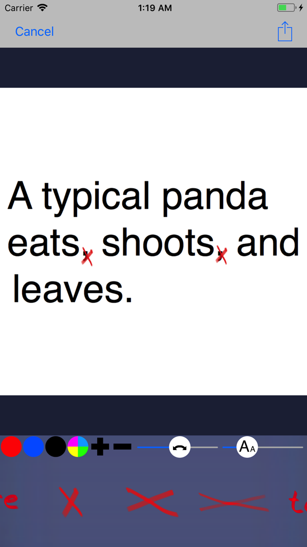 Grammar Snob 2 on iPhone