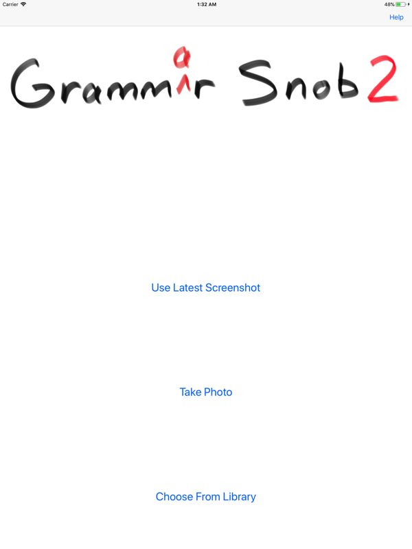 Grammar Snob 2 on iPad
